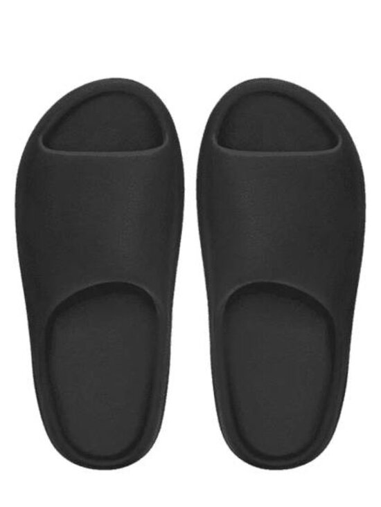 NEW YZY YS-01 Slide Black, Men Size 12 Women\'s Size 13